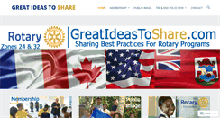 Desktop Screenshot of greatideastoshare.com